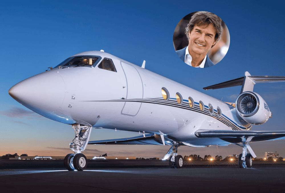 Tom Cruise jet plane